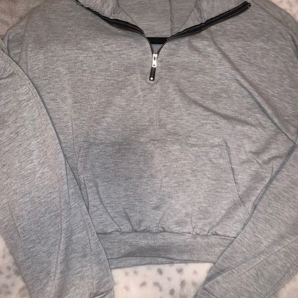 3for20$🔥 crop half zip - Picture 2 of 4